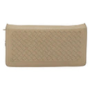BOTTEGA VENETA INTRECCIATO Chain Shoulder Bag Leather Beige Auth ep15510-13