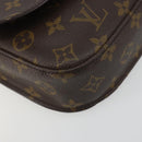 LOUIS VUITTON Monogram Saint Cloud MM Shoulder Bag M51243 LV Auth ep15513A-11