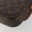 LOUIS VUITTON Monogram Saint Cloud MM Shoulder Bag M51243 LV Auth ep15513A-12