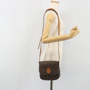 LOUIS VUITTON Monogram Saint Cloud MM Shoulder Bag M51243 LV Auth ep15513A-25