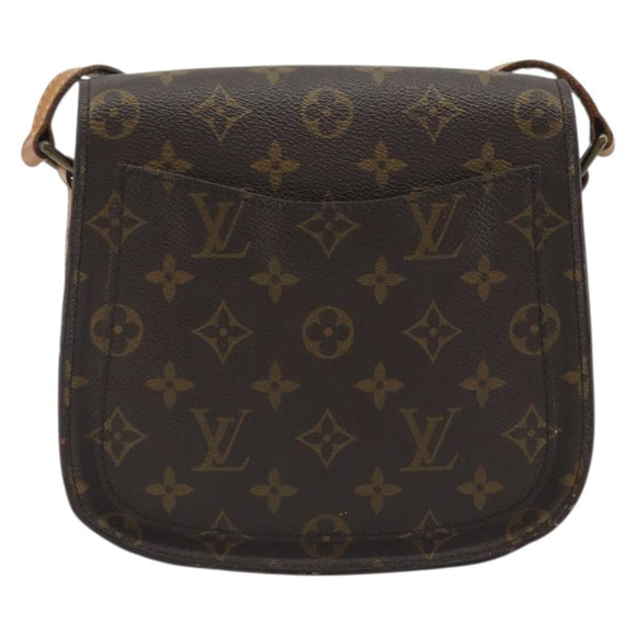 LOUIS VUITTON Monogram Saint Cloud MM Shoulder Bag M51243 LV Auth ep15513A