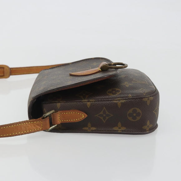 LOUIS VUITTON Monogram Saint Cloud MM Shoulder Bag M51243 LV Auth ep15513A