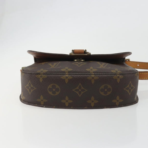 LOUIS VUITTON Monogram Saint Cloud MM Shoulder Bag M51243 LV Auth ep15513A