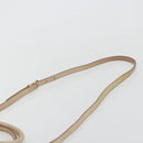 Miu Miu Hand Bag Leather 2way Beige Gold Auth ep15515A-15