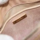Miu Miu Hand Bag Leather 2way Beige Gold Auth ep15515A-21