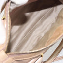 Miu Miu Hand Bag Leather 2way Beige Gold Auth ep15515A-11