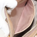 Miu Miu Hand Bag Leather 2way Beige Gold Auth ep15515A-24