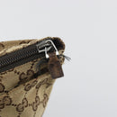 GUCCI GG Canvas Web Sherry Line Tote Bag Beige 131230 Auth ep15516-9