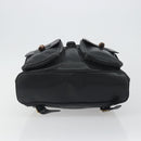 GUCCI Bamboo Backpack Leather Black Gold 003 2058 0016 Auth ep15518-11