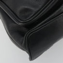 GUCCI Bamboo Backpack Leather Black Gold 003 2058 0016 Auth ep15518-13