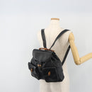 GUCCI Bamboo Backpack Leather Black Gold 003 2058 0016 Auth ep15518-28