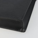 LOUIS VUITTON Epi Serie Dragonne Clutch Bag Black Noir M52612 LV Auth ep15521-15