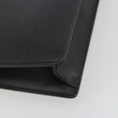 LOUIS VUITTON Epi Serie Dragonne Clutch Bag Black Noir M52612 LV Auth ep15521-16