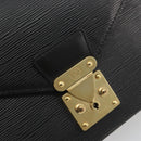 LOUIS VUITTON Epi Serie Dragonne Clutch Bag Black Noir M52612 LV Auth ep15521-17