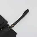 LOUIS VUITTON Epi Serie Dragonne Clutch Bag Black Noir M52612 LV Auth ep15521-8