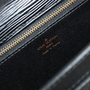 LOUIS VUITTON Epi Serie Dragonne Clutch Bag Black Noir M52612 LV Auth ep15521-18