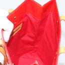 LOUIS VUITTON Monogram Vernis Reade MM Hand Bag Red Rouge M91086 LV Auth ep15522-19