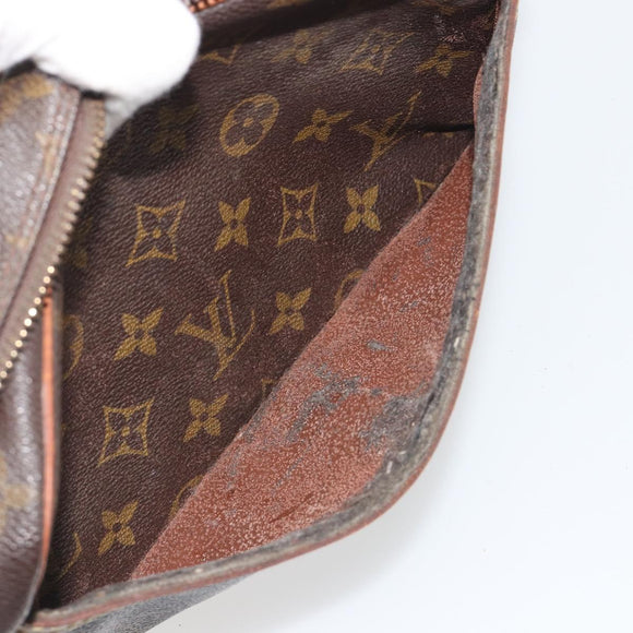 LOUIS VUITTON Monogram Compiegne 23 Clutch Bag M51847 LV Auth ep15523