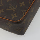 LOUIS VUITTON Monogram Compiegne 23 Clutch Bag M51847 LV Auth ep15523-14