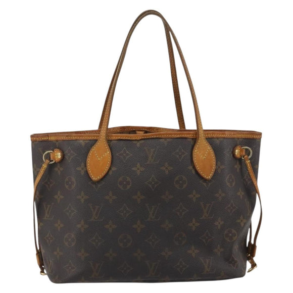 LOUIS VUITTON Monogram Neverfull PM Tote Bag M40155 LV Auth ep15524
