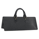 LOUIS VUITTON Epi Sac tri-angle Hand Bag Black M52092 LV Auth ep15528-1
