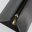 LOUIS VUITTON Epi Sac tri-angle Hand Bag Black M52092 LV Auth ep15528-9