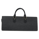 LOUIS VUITTON Epi Sac tri-angle Hand Bag Black M52092 LV Auth ep15528-2