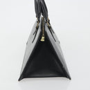 LOUIS VUITTON Epi Sac tri-angle Hand Bag Black M52092 LV Auth ep15528-3
