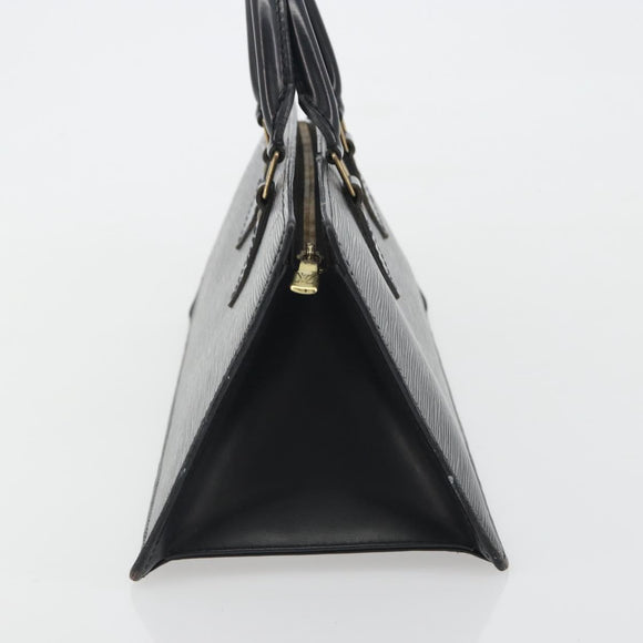 LOUIS VUITTON Epi Sac tri-angle Hand Bag Black M52092 LV Auth ep15528