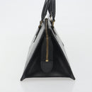 LOUIS VUITTON Epi Sac tri-angle Hand Bag Black M52092 LV Auth ep15528-4