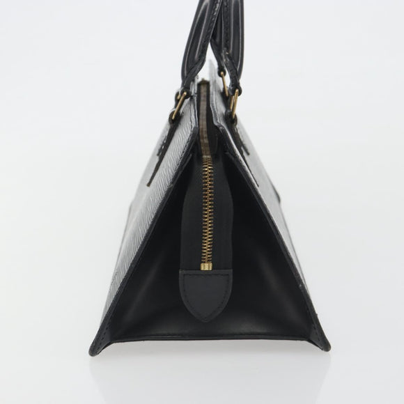 LOUIS VUITTON Epi Sac tri-angle Hand Bag Black M52092 LV Auth ep15528