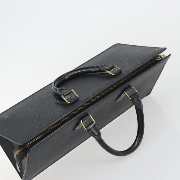 LOUIS VUITTON Epi Sac tri-angle Hand Bag Black M52092 LV Auth ep15528