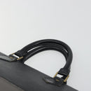 LOUIS VUITTON Epi Sac tri-angle Hand Bag Black M52092 LV Auth ep15528-14