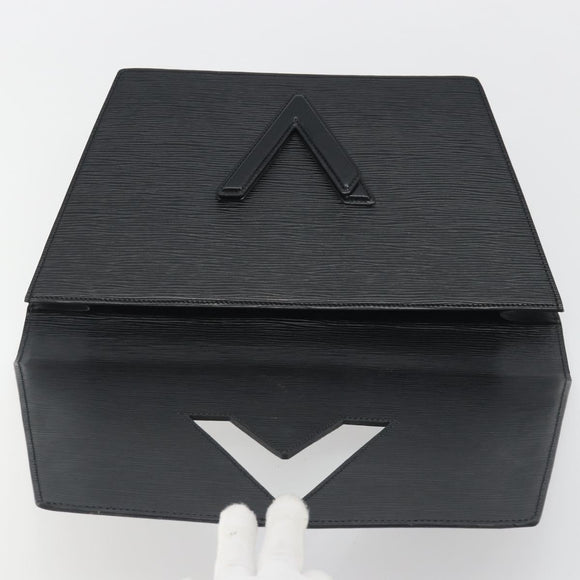 LOUIS VUITTON Epi Trapeze Clutch Bag Black M80165 LV Auth ep15536A