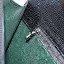 LOUIS VUITTON Epi Trapeze Clutch Bag Black M80165 LV Auth ep15536A-20