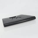 LOUIS VUITTON Epi Trapeze Clutch Bag Black M80165 LV Auth ep15536A-5