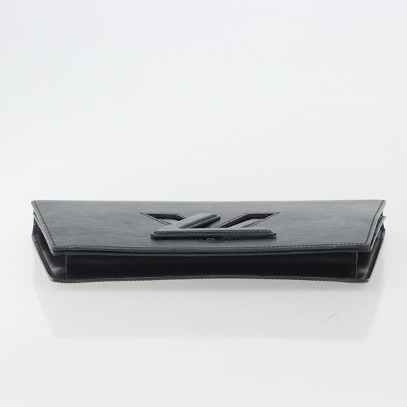LOUIS VUITTON Epi Trapeze Clutch Bag Black M80165 LV Auth ep15536A