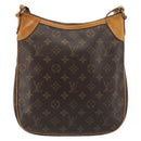 LOUIS VUITTON Monogram Odeon PM Shoulder Bag M56390 LV Auth ep15539A-2