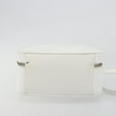 GUCCI Vanity Hand Bag Patent leather 2way White Silver 000 270 0323 Auth ep15543-5