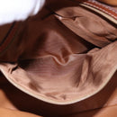 CELINE Macadam Canvas Backpack PVC Leather Brown Gold Auth ep15544A-27