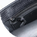Christian Dior Shoulder Bag Leather Black Gold Auth ep15545A-20