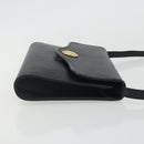 Christian Dior Shoulder Bag Leather Black Gold Auth ep15545A-3