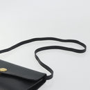 Christian Dior Shoulder Bag Leather Black Gold Auth ep15545A-8