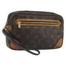 LOUIS VUITTON Monogram Marly Dragonne GM Clutch Bag M51825 LV Auth ep15546-1