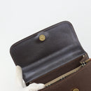 Burberrys Hand Bag Leather Brown Gold Auth ep15549A-11