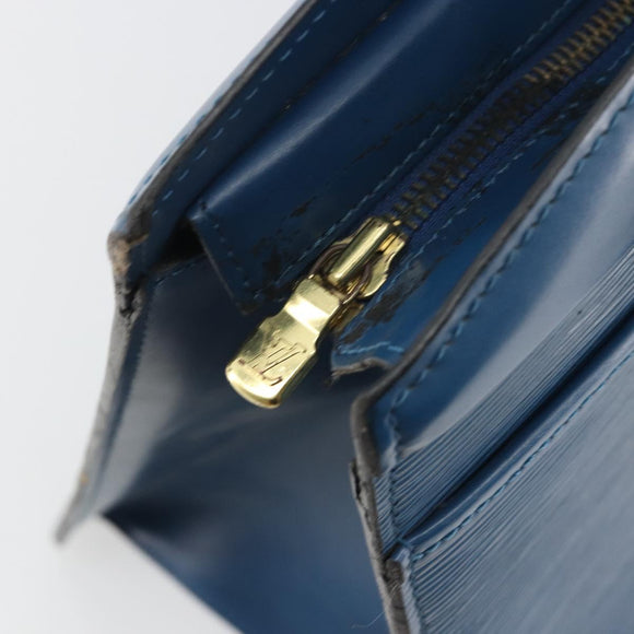 LOUIS VUITTON Epi Riviera Hand Bag Blue M48185 LV Auth ep15551