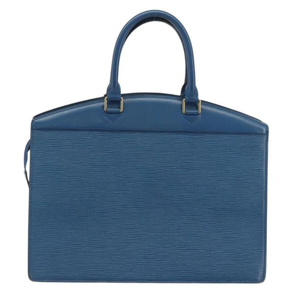 LOUIS VUITTON Epi Riviera Hand Bag Blue M48185 LV Auth ep15551