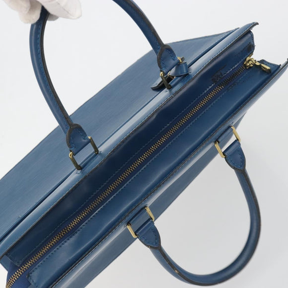 LOUIS VUITTON Epi Riviera Hand Bag Blue M48185 LV Auth ep15551