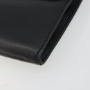GUCCI Shoulder Bag Leather Black Gold 004 109 0253 Auth ep15553-10