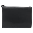 GUCCI Shoulder Bag Leather Black Gold 004 109 0253 Auth ep15553-3
